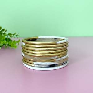 Brazaletes Únicos de Cuerno de Búfalo, Artesanía Natural, Joyería Hecha a Mano para Mujer, Estilo Sostenible, Moda Étnica y Uso Diario - Product Image 5