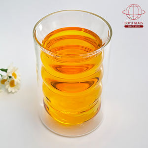 <span class=keywords><strong>Verres</strong></span> à <span class=keywords><strong>double</strong></span> <span class=keywords><strong>paroi</strong></span> en spirale, <span class=keywords><strong>verres</strong></span> à boire isolés, forme ondulée, <span class=keywords><strong>verres</strong></span> thermiques à <span class=keywords><strong>double</strong></span> <span class=keywords><strong>paroi</strong></span> - Product Image 5