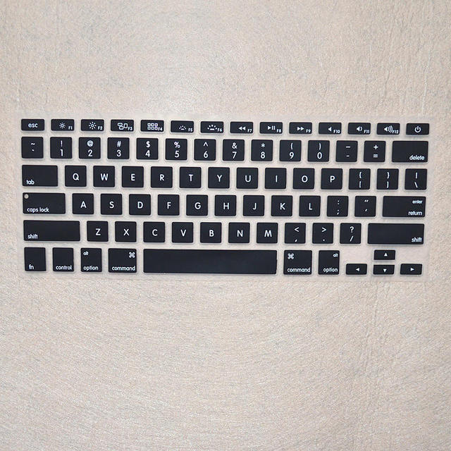 Premium Ultra-thin Keyboard Cover Suitable for 13-inch and 15-inch iMac MacBook Pro and MacBook Air Keyboards