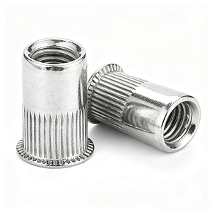 Bibo Yaente Factory Flat Head/countersunk Large/small Vertical Knurled M3-m12 304 Stainless Steel Blind Hole <b>Rivet</b> <b>Nut</b> Yaente - Product Image 4