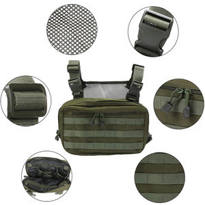 Rig dada taktis Radio <span class=keywords><strong>Molle</strong></span>, rompi pemegang <span class=keywords><strong>Harness</strong></span> dada - Product Image 6