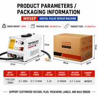 Alat Perbaikan Plat Baja Mobil FUNISI F95EP Steel Dent Puller Spot Welder