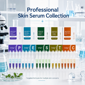 Ensemble de sérums ampoules professionnels pour le visage, cuivre, peptide, ectoïne, acide salicylique, acide tranexamique, collagène, fabrication OEM - Product Image 5