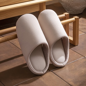 Pantuflas de Lona Veca, Absorbentes de Sudor y Resistentes a las Manchas, Forro de Algodón, Entresuela de PVC, Suela Exterior de EVA, Para Todas las Estaciones - Product Image 1