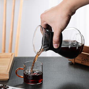 Glass Range <strong>Coffee</strong> Server Carafe Drip <strong>Coffee</strong> Pot 200ml 400ml <strong>Coffee</strong> Kettle Barista Percolator Clear Transparent Water Bottles - Product Image 5