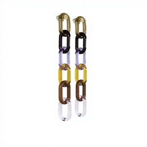 Premium Resin Wall <b>Hanging</b> Chain Contemporary Decorative Accent for Living Room Bedroom and Office - Product Image 1