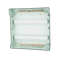 Boîtier de protection extérieur étanche IP67 en ABS gris certifié ROHS pour connexion de câbles et protection d'appareils, 36 voies