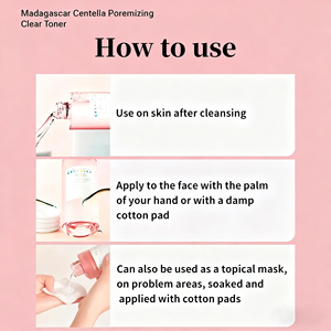 Özel etiket <span class=keywords><strong>Centella</strong></span> Face ca özü cilt bakımı yüz akne işareti aydınlatma ve yağ kontrolü cilt tamir için Set - Product Image 4