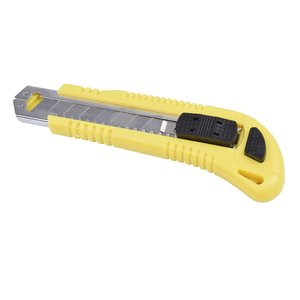 <span class=keywords><strong>Couteau</strong></span> utilitaire Recyclable à poignée en caoutchouc de sécurité, bon marché, verrouillage automatique, <span class=keywords><strong>couteau</strong></span> de coupe utilitaire de 18mm - Product Image 2