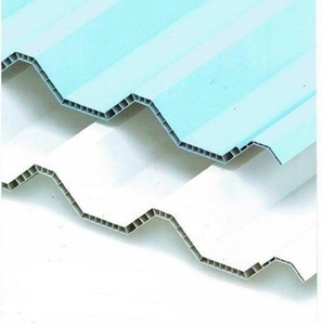 Lámina de Techo Hueca de PVC Termoacústica ASA Multicolor Resistente a los Rayos UV de Doble Pared de UPVC - Product Image 1