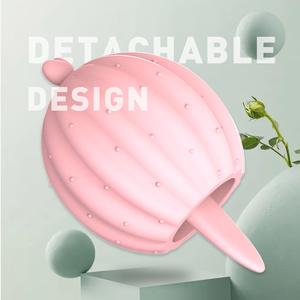 เครื่องนวดกระตุ้นหัวนมรูปทรงกระบองเพชรแบบใหม่ 9 ระดับความถี่สั่นสะเทือน เพิ่มความสุข ของเล่นทางเพศสำหรับผู้หญิง - Product Image 2