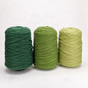 Toptan özel logo 100% yeni zelanda yün halı iplik tafting ip yün iplik 380/1 Tex 2.6 NM - Product Image 2