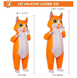 Disfraz Inflable de Navidad, Halloween y Acción de Gracias, Disfraces de Animales Inflables, Disfraz de Gato para Mujer y Hombre - Product Image 2