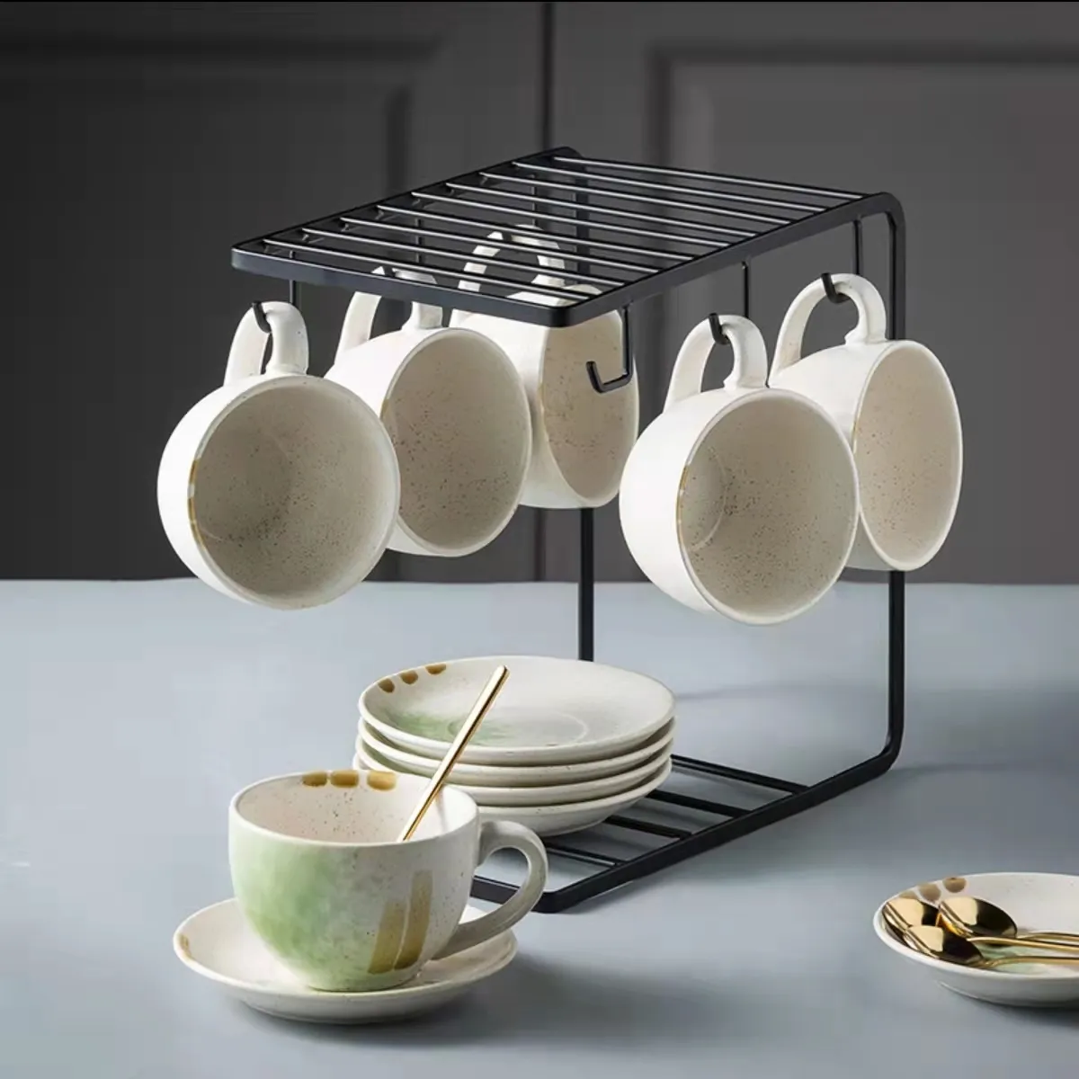 10 cups of coffee 10oz Coffee Cup — Plain Stainless main image 0