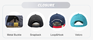 Cappelli e Berretti Promozionali Personalizzati OBM con <span class=keywords><strong>Logo</strong></span> Ricamato, Nuovi Cappelli Sportivi in Cotone OEM a 6 Pannelli con Chiusura Snapback - Product Image 5