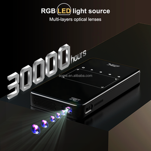 Máy chiếu video mini Aome S90 <span class=keywords><strong>DLP</strong></span> LED di động 4K <span class=keywords><strong>3D</strong></span> ngoài trời thông minh Android 9 5G WiFi tích hợp pin - Product Image 4