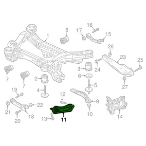 Brazo de control inferior para Jeep Cherokee 2014-2023, sistema de suspensión MacPherson, número de pieza 5090045AD 5090044AD - Product Image 4
