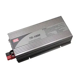 Meanwell TS-1000-112A 1000W 100A, untuk Kendaraan Tur Tenaga Surya Gelombang Sine Asli Murni Catu Daya Inverter Dc Ke Ac 12V