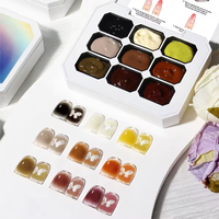 Nouveau Gel UV Designer pour Nail Art, Effet Macaron Dégradé et Couleurs Tachetées, Longue Durée, pour Salon, Lampe LED, Soak-Off, Logo Personnalisé, Peinture d'Ongles 3000