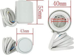 Nhà máy điện nhiệt thiết bị truyền động cho sưởi ấm sàn NC 230V sưởi ấm sàn nhiệt thường đóng thiết bị truyền động M30 * 1.5 - Product Image 4