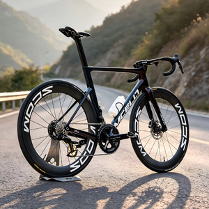 Vélo de route en carbone <span class=keywords><strong>Pro</strong></span> Race MCELO SPEED KING-SK02 DURA-ACE Di2 12 vitesses Frein à disque hydraulique 7,2 kg Léger - Product Image 1