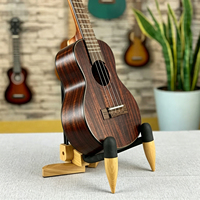 Factory OEM Foldable Natural Wooden Guitar Stand Floor Holder for Acoustic Classical Electric Bass Guitar Cello