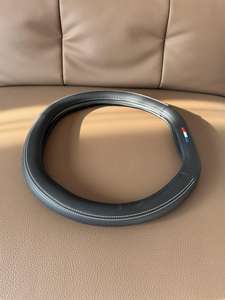 MELCO Housse de <span class=keywords><strong>volant</strong></span> de voiture personnalisée Peugeot <span class=keywords><strong>208</strong></span> 2012-2020, élégante, double forme en D, noire, printemps-hiver, fabriquée en Chine - Product Image 5