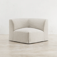Canapé modulaire en tissu incurvé minimaliste, canapé sectionnel moderne pour salon, canapés sectionnels, canapé de luxe pour salon, meubles de salon
