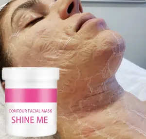 OEM Professional Spa Verwenden Sie Anti-Aging Lifting Neck Stretch Marks Peptid kontur Gesichts maske Powder Contour Mask