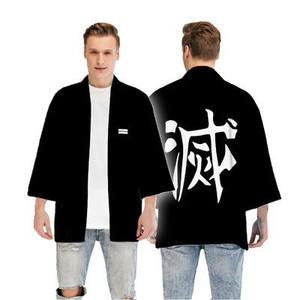 Vente en gros de Kimono <span class=keywords><strong>Cosplay</strong></span> Anime Jouer <span class=keywords><strong>Tanjiro</strong></span> <span class=keywords><strong>Nezuko</strong></span> Tueur Démon Même Cape Enfants et Adultes - Product Image 6