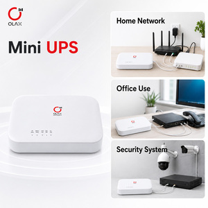 แบตเตอรี่ลิเธียม OLAX 20000mah CE ชุดจ่ายไฟสำรองอัจฉริยะขนาดเล็กสำหรับเราเตอร์ Wifi ระบบรักษาความปลอดภัย / ระบบเฝ้าระวัง D8 Pro ระบบสำรองไฟแบบต่อเนื่อง - Product Image 3