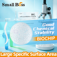 Biochip de HDPE Virgen de Alta Superficie, Medio MBBR para Tratamiento de Aguas Residuales