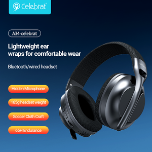 Casque de jeu sans fil hybride HiFi stéréo à faible latence, transmission BT haute vitesse et stable - Product Image 2