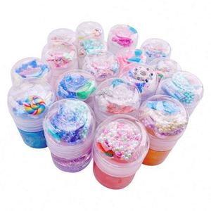 Kit de Slime Transparente Pequeño Unisex DIY Green Order con Arcilla Plástica, Plastilina Instantánea Crujiente Tipo Mantequilla, Juguete Galaxia, Opción de Venta al por Mayor OEM - Product Image 5