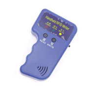 Lector/Grabador/Clonador de Etiquetas RFID Portátil, Copiador/Duplicador de Tarjetas de PVC de 125kHz, Hecho de Plástico y ABS