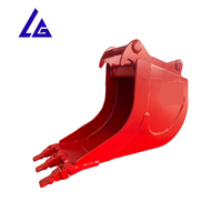 Bucket Lumpur Lebar S40 S45 untuk Excavator 5-8 Ton, Cocok untuk Pekerjaan Lanskap dan Perawatan Halaman