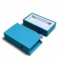 Boîte de rangement à tiroir résistante aux enfants avec bouton-poussoir, emballage de sécurité personnalisé avec bouton latéral ou inférieur, vente en gros
