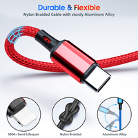 El cable de carga 4 en 1 es adecuado para el cable de datos del vehículo de carga rápida del teléfono móvil multifunción multicabezal tipo C