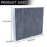 Filtro de Aire y Filtro de Cabina para DODGE RAM 1500-3500 5.7L: 53032404AA, 68406048AA