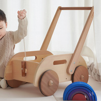 Poussette de marche multifonctionnelle pour enfants, anti-basculement, à vitesse réglable, parfait pour le premier anniversaire des garçons et des filles.