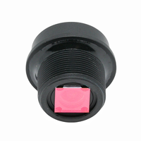 2.44mm F2.5 150 °   Lente de Cámara Gran Angular M12 1/3 con Carcasa Metálica de Bajo CRA para Seguridad en la Visión Trasera del Automóvil