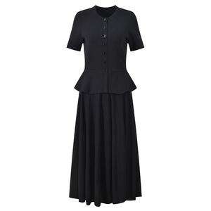 Verified Supplier Black Dress With Peplum Washable & Durable Material |  Alibaba.com