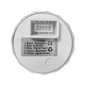 Aanpasbare 2 \ "52Mm Brandstofpeilmeter 0-190 Ohm .240-33 Ohm Olietank Meter 7 Kleur Licht Alarm Voor Auto 'S Jachten Motorfiets Meter - Product Image 4