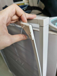 Magnetic Woven PVC Frame Insect-Proof Window Screen with Customizable Bending & Cutting Options - Product Image 3