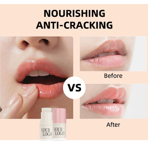 Crème baume à lèvres vegan bio Hydratant en profondeur et soin des lèvres plus doux Stick à lèvres divers fruits aromatisé à la sécheresse Vente en gros - Product Image 5