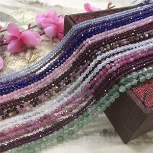 <span class=keywords><strong>Perles</strong></span> en vrac de hématite naturelle de qualité AA, rondes, brillantes, taillées en briliant, facettées, 2 mm - Product Image 5