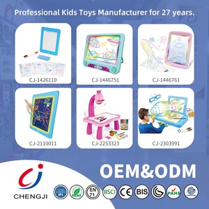 Chengji planche à dessin fluorescente jouet éducatif stylo coloré peinture graffiti jeu <span class=keywords><strong>espace</strong></span> 3d tapis magique éclairer tapis de dessin - Product Image 5