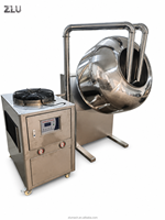 Machine à enrober les comprimés ZLU SS304 BY-1000 pour noix, chocolat, miel, cacahuètes et sucre, faible bruit, pour moulin à farine et utilisation en cave de vin, 220V/380V