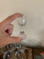 Verre à shot miniature gaufré de 20 ml, élégant, pour dégustation de liqueurs