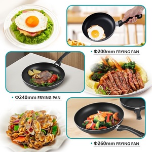 Winningstar <b>Nonstick</b> Fry Pan 26cm Ergonomic Handle For Frying Stirfrying Steaming Boiling Stewing Braising - Product Image 4